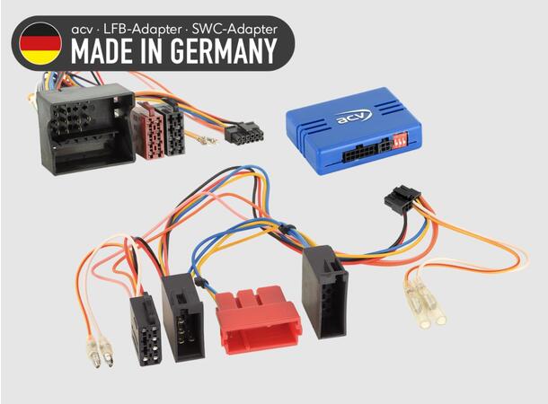 ConnectED Rattfjernkontroll interface MB/Smart/VW (m/Quadlock) 