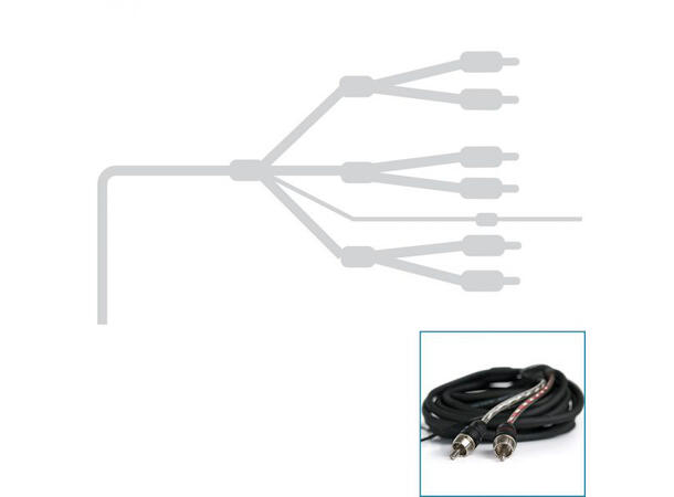 Connection BEST Signalkabel, 5,5 Meter 6 kanals signal kabel 