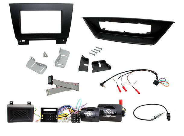 Connects2 Komplett monteringskit 2-DIN BMW X1 (2010 - 2015)