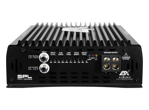 ESX Bilforsterker 13000 Watt RMS 13000W/6500W/3000W (1 / 2 / 4 ohm) 