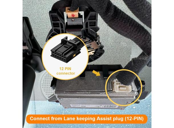 FitDVR Dashcam Power Adapter Hyundai/ Kia 12-pin (Type B)