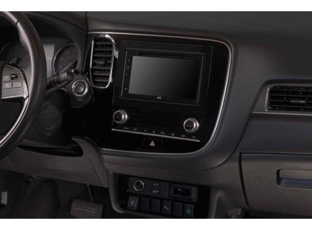 InCarTec monteringskit 2-DIN Outlander (2013 - 2021) Pianosort