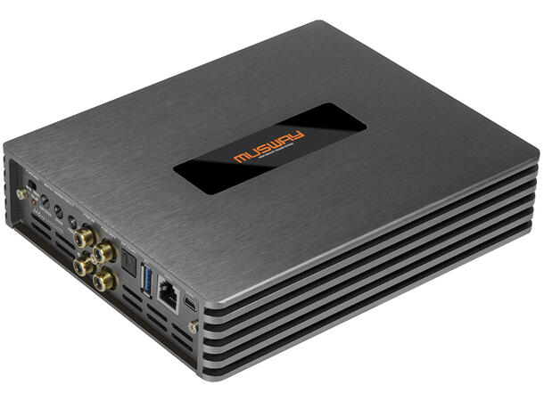 Musway 6-kanals DSP-forsterker 780W RMS i 2 Ohm 