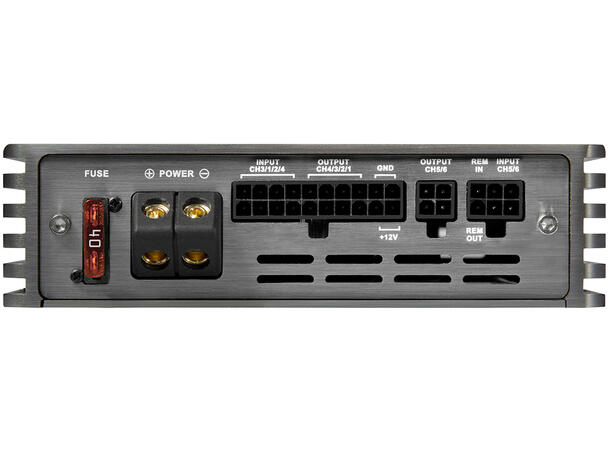 Musway 6-kanals DSP-forsterker 780W RMS i 2 Ohm 