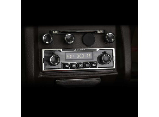 RetroSound Europa Displayenhet Universal 1-din displayenhet 