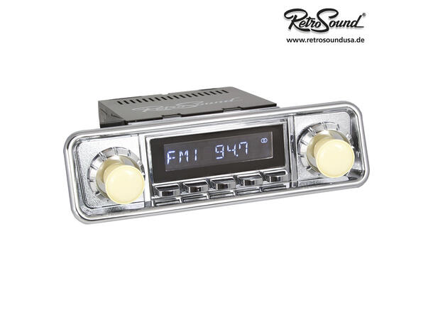 RetroSound Frontplate 307 "Wolfsburg, Chrome" 