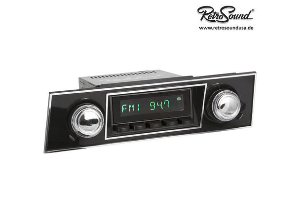 RetroSound Frontplate 401 "Camaro/Firebird", Black 