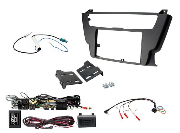 Connects2 Komplett monteringskit 2-DIN BMW 3/4-serie (2012 - 2016) m/aktiv sys.