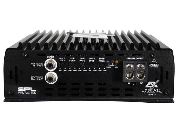 ESX 24V monoforsterker 3000 Watt RMS 3000W/1900W/1000W (1 / 2 / 4 ohm)