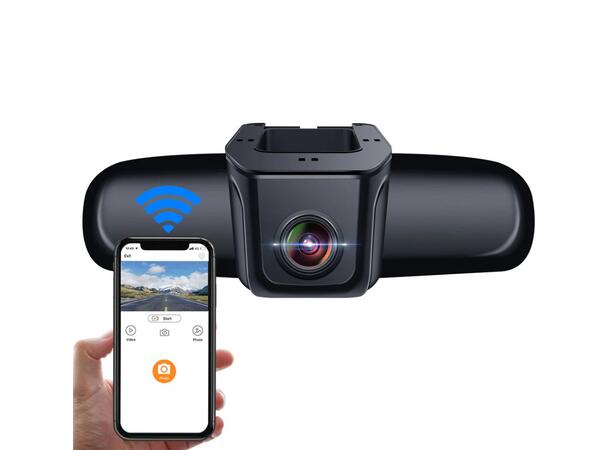 FITCAMX Integrert 4K Dashcam (foran) Universal Model A 