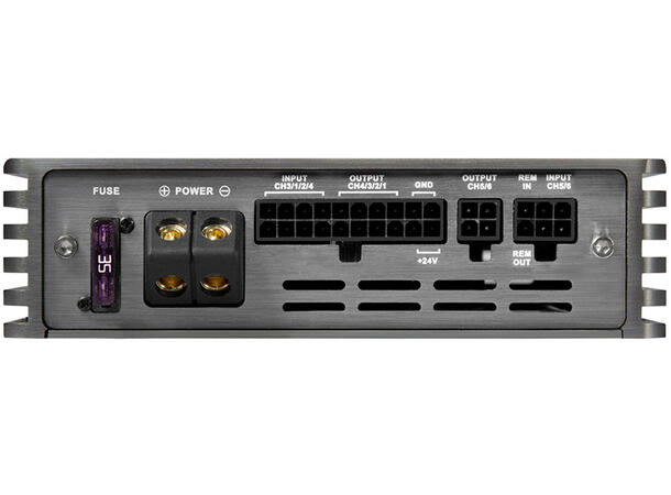 Musway 6-kanals DSP-forsterker 24v 1020W RMS