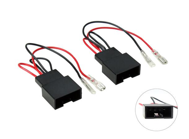 ConnectED Høyttalerplugg-adaptere BMW (2003 -->) Til under-sete subwoofere