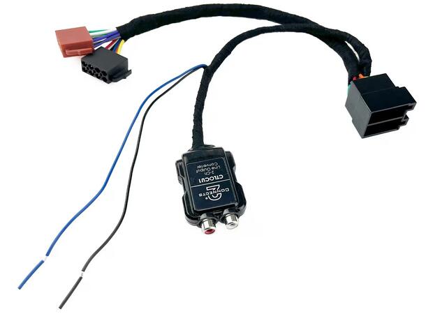 Connects2 Høy- til lavnivå adapter 2-kanals