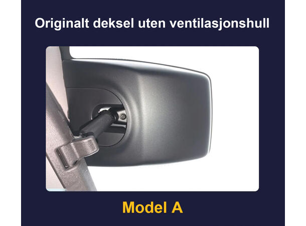 FITCAMX Integrert 4K Dashcam (foran) Rav4/A-Cross (2019 -->) u/vent.hull. 