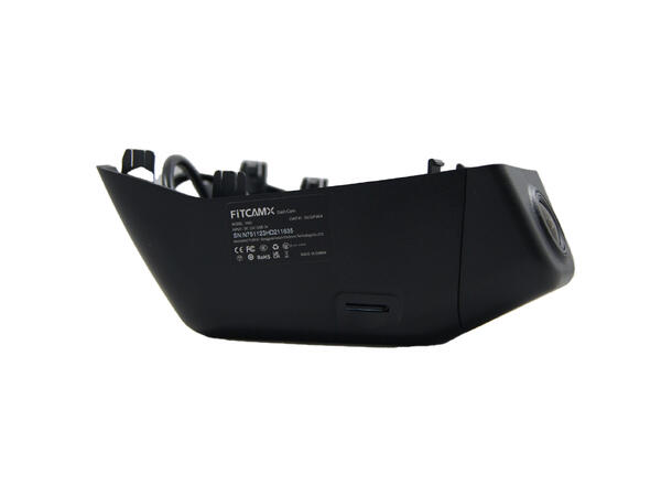 FITCAMX Integrert 4K Dashcam (foran+bak) Volvo C40 (2022 -->) 