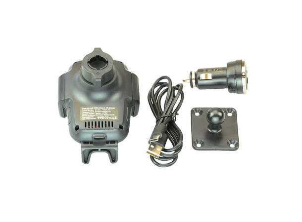 KRAM Fix2Car trådløs lader Universal (15w), 61-86mm bredde 