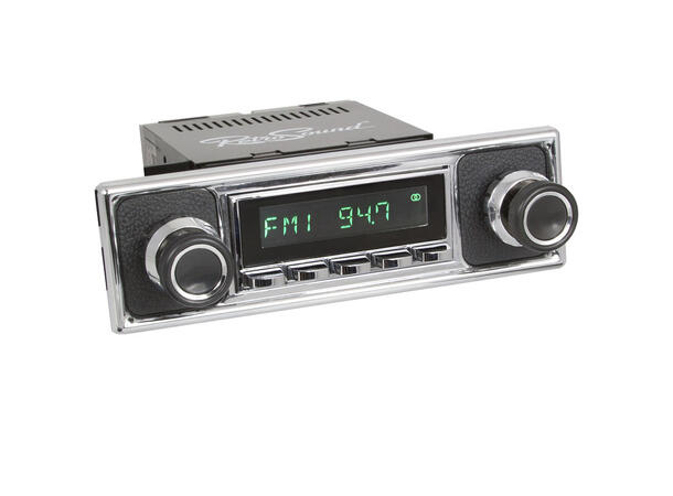 RetroSound 409 Sorte innlegg til "Becker" 308 front 