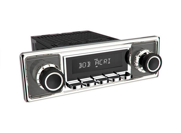 RetroSound Becker Chrome radio DAB/AUX Til 60-70-talls biler 