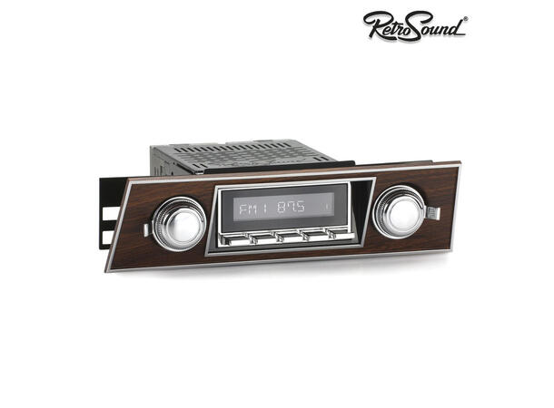 RetroSound Frontplate 501H "Camaro/Firebird", Walnut 