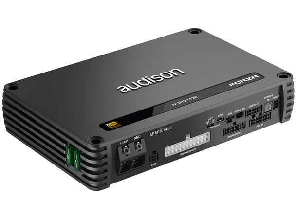 Audison Forza 12-kanals DSP-forsterker 1080W RMS  @ 2ohm 
