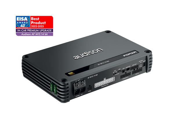 Audison Forza 12-kanals DSP-forsterker 1080W RMS  @ 2ohm 