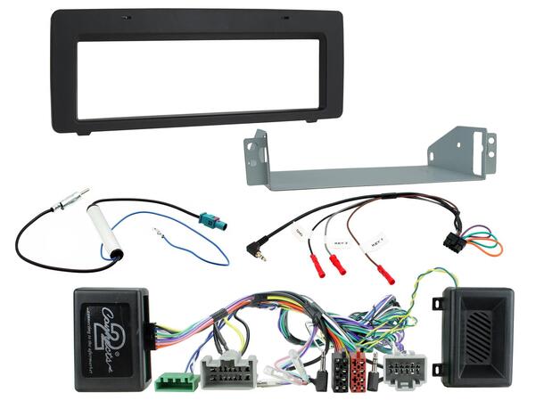 Connects2 Komplett monteringskit 1-DIN Volvo (2007 - 2011) u/aktive høyttalere