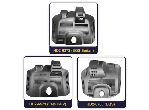 FITCAMX Integrert 4K Dashcam (foran) MB EQS/EQS SUV (2021 -->) "6768"