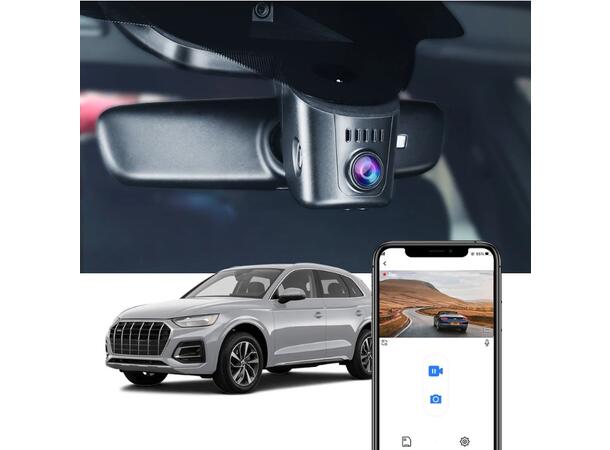 FITCAMX Integrert 4K Dashcam (foran+bak) Audi (2016 -->) Modell F