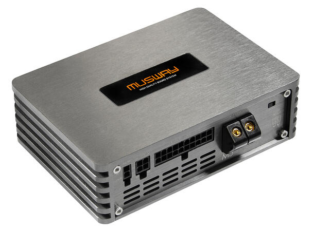 Musway 5-kanals DSP-forsterker 360W RMS i 4ohm, leveres uten ISO 