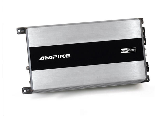 Ampire 1-kanals forsterker - 12V 1 x 1000Watt @ 1 Ohm