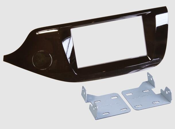 ConnectED Premium monteringskit 2-DIN Kia Ceed (2013-2018) Pianolakk