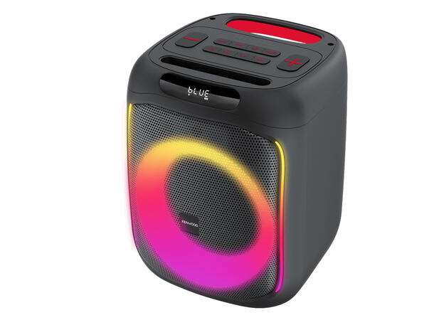 Kenwood partyhøyttaler Bluetooth med lys-effekter 