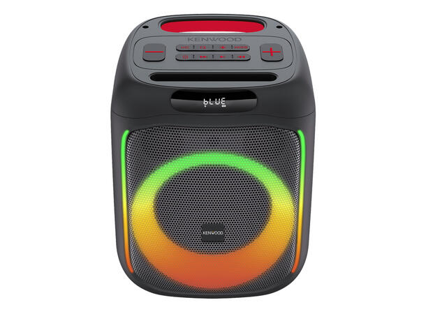 Kenwood partyhøyttaler Bluetooth med lys-effekter 
