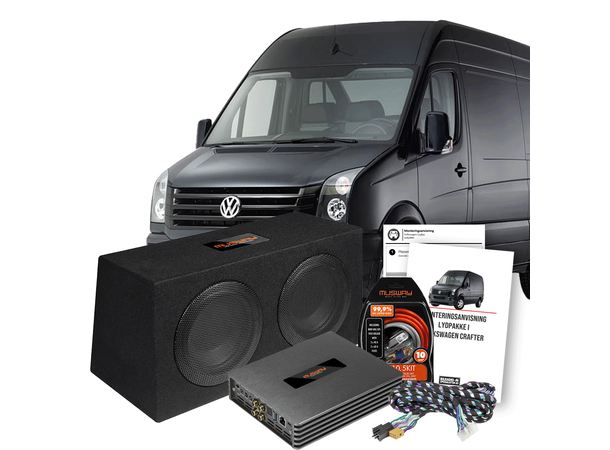 Lydoppgraderingspakke VW Crafter VW Crafter (3-seter) (2017 -->)