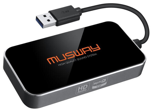 Musway BTS trådløs streaming Passer til alle MUSWAY DSP produkter. 