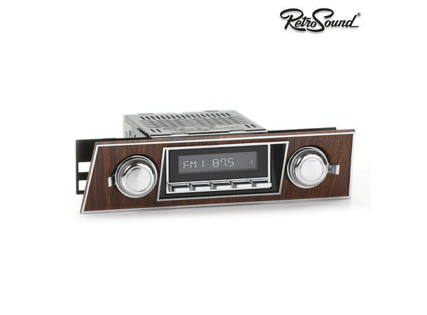 RetroSound Frontplate 501 Frontplate "Camaro/Firebird", Walnut 