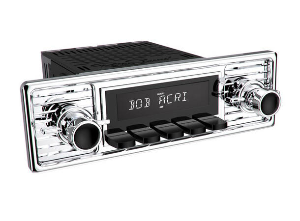 RetroSound Gullwing radio DAB/AUX/BT/USB Til 60-70-talls biler 