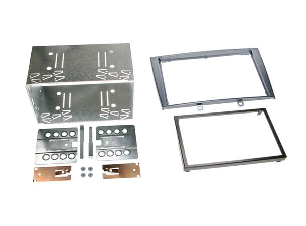 ConnectED Monteringskit 2-DIN 308 (2008-2013) / RCZ (2011-2015) Sølv