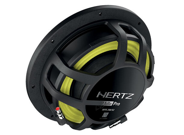 Hertz MPS250 S2 10" Shallow Sub 2 ohm 1000W max / 500W RMS