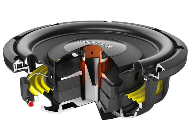 Hertz MPS250 S2 10" Shallow Sub 2 ohm 1000W max / 500W RMS 