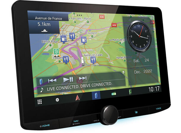 Kenwood DNR992RVS Truck/Camper Navi 2-DIN 10,1"  DAB BT NAVI USB IPHONE