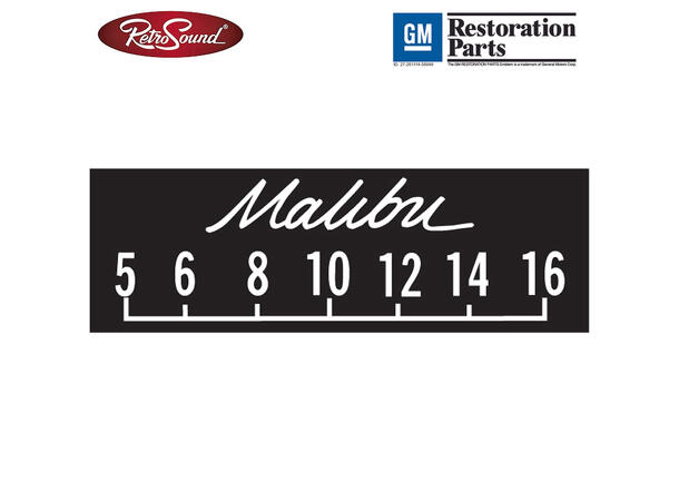 RetroSound SCP13 Skjembeskytter GM Malibu 