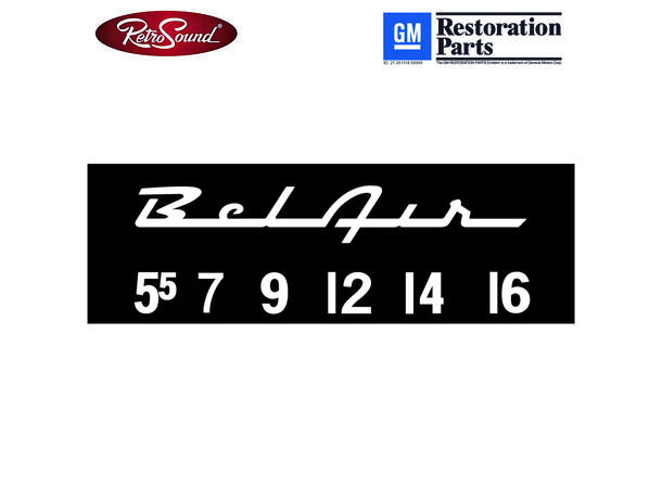RetroSound SCP22 Skjembeskytter GM Bel Air 