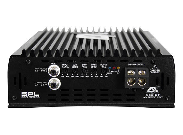 ESX Bilforsterker 8000 Watt RMS 8000W/4800W/2500W (1 / 2 / 4 ohm)