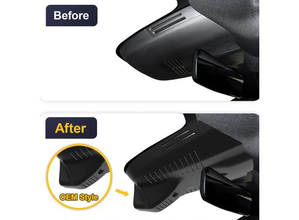 FITCAMX Integrert 4K Dashcam (foran) Polestar 3 (2024 - 2025) 