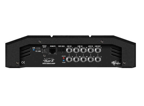 HiFonics THOR TRX5005DSP Klasse A/B & D 5-kanaler m/ 8 kanals DSP 