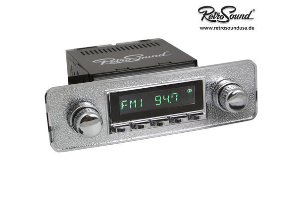 RetroSound Frontplate 302 "Euro style, Chrome" 