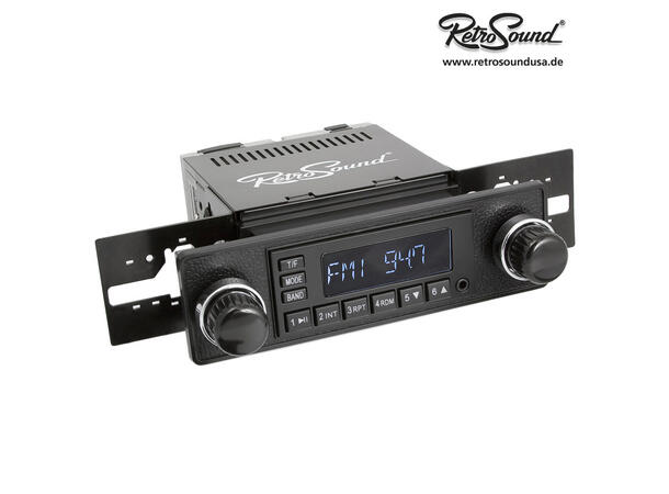 RetroSound Frontplate 403 "Mini Euro style", Black 