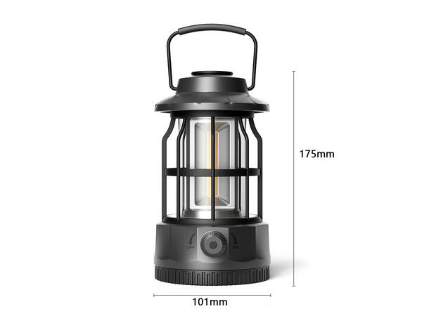 Speras CL250 campinglykt 250lm / trinnløs justering av lysstyrke 