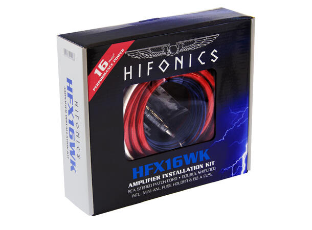 HiFonics Premium Kabelsett 16 mm² 